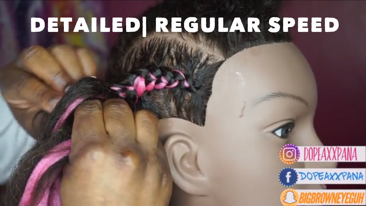 BEST Beginner Feed in Braid Tutorial EVEERRRRR | REGULAR SPEED