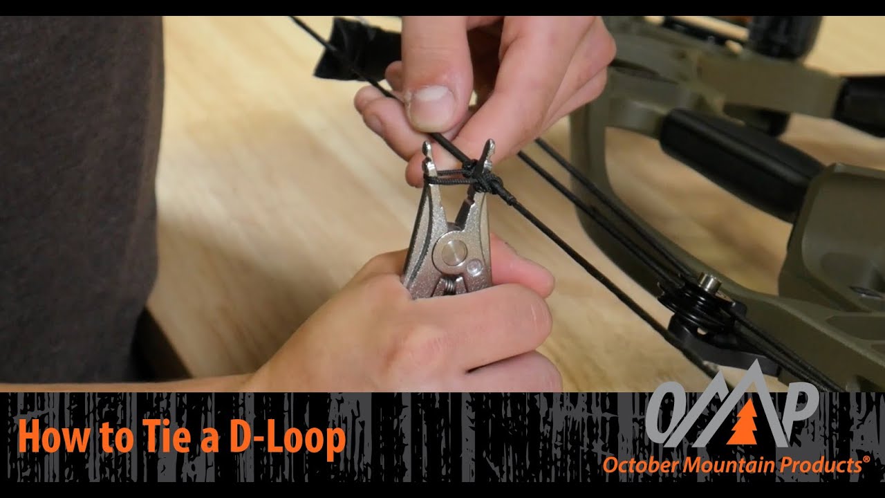 How To Tie a D-Loop I October Mountain Products