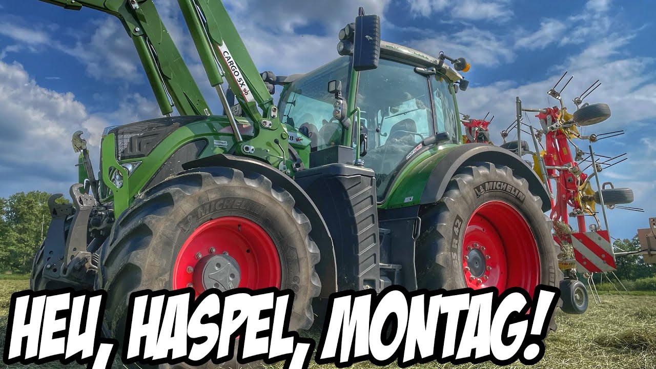 381: Aggregat am ENDE 🛑 | Ersteinsatz der HASPEL 💦 | Neue Maschine ⚡️ | Heu machen 😮‍💨