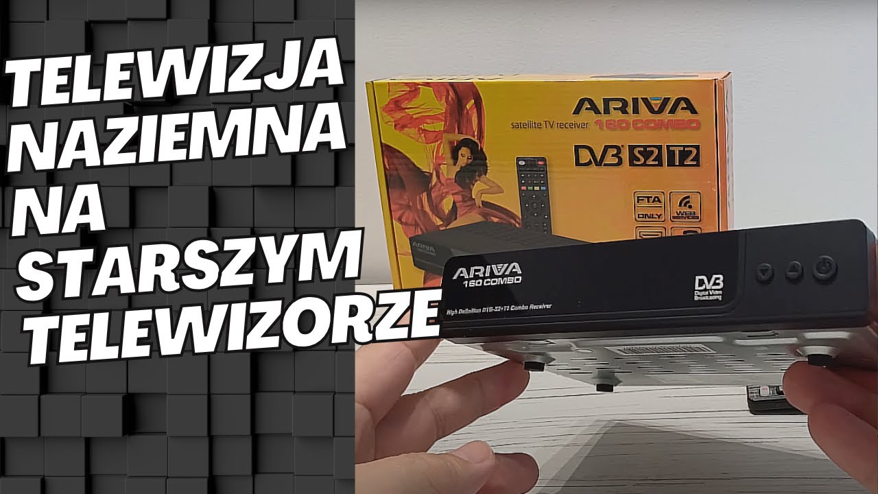 Ferguson Ariva 160 Combo – Sat + DVB‑T2 Full HD, PVR & Internet w jednym!
