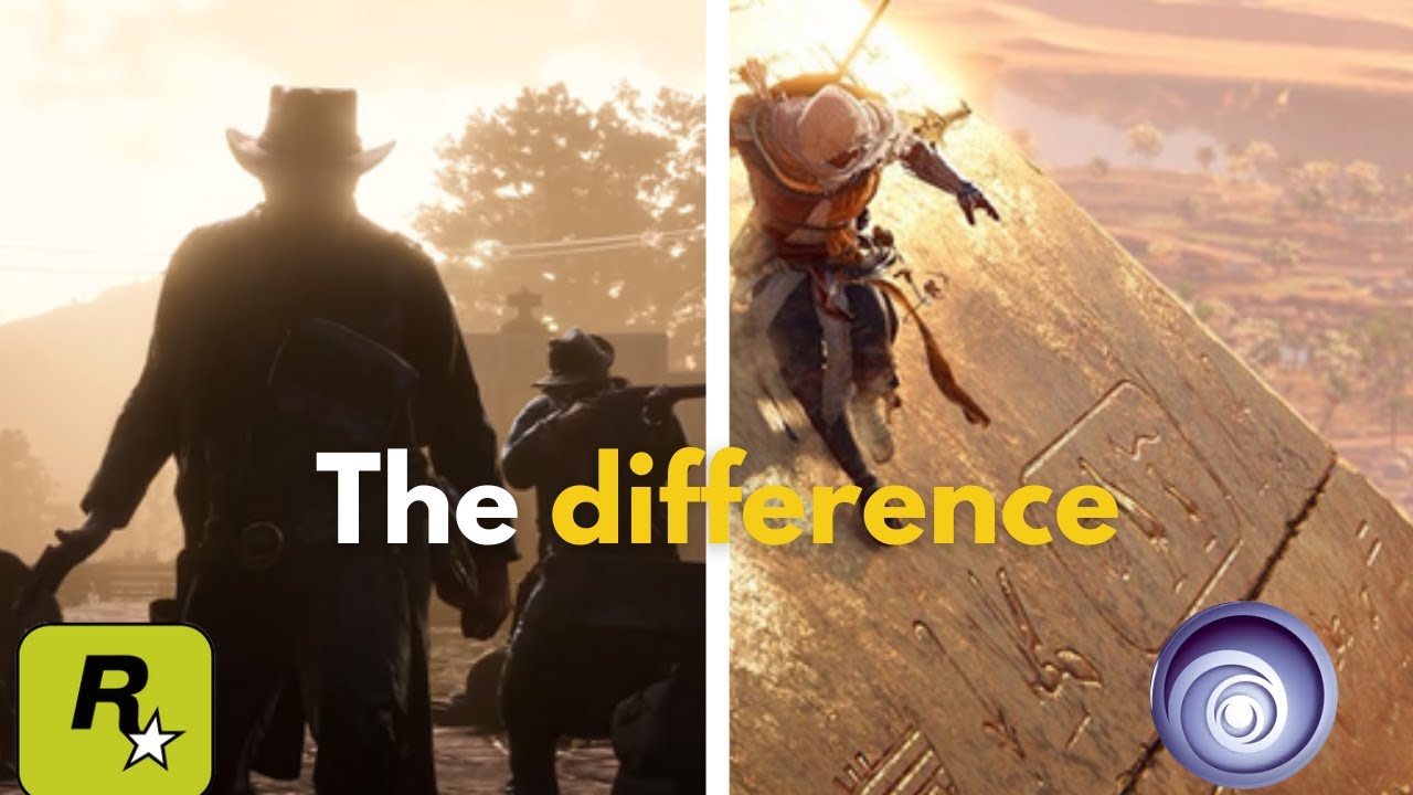 The Difference Between Rockstar Games and Ubisoft Games...