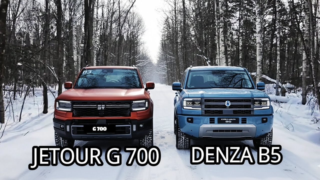 JETOUR G700 vs DENZA B5 ¿Cuál es el MEJOR 4x4 chino de 2026? 