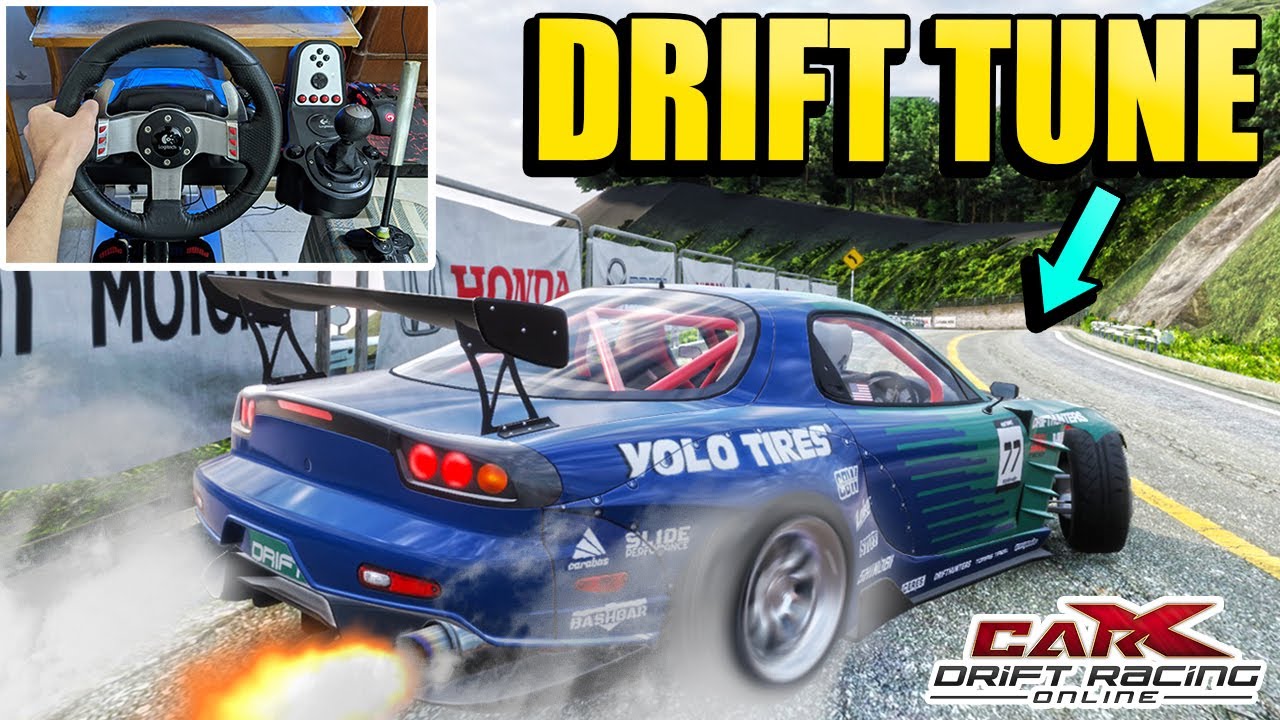 INSANE RX-7 FD Touge Drifting! | CarX Modded Maps - CarX Drift Racing Online W/ G27 + Wheel Cam #71