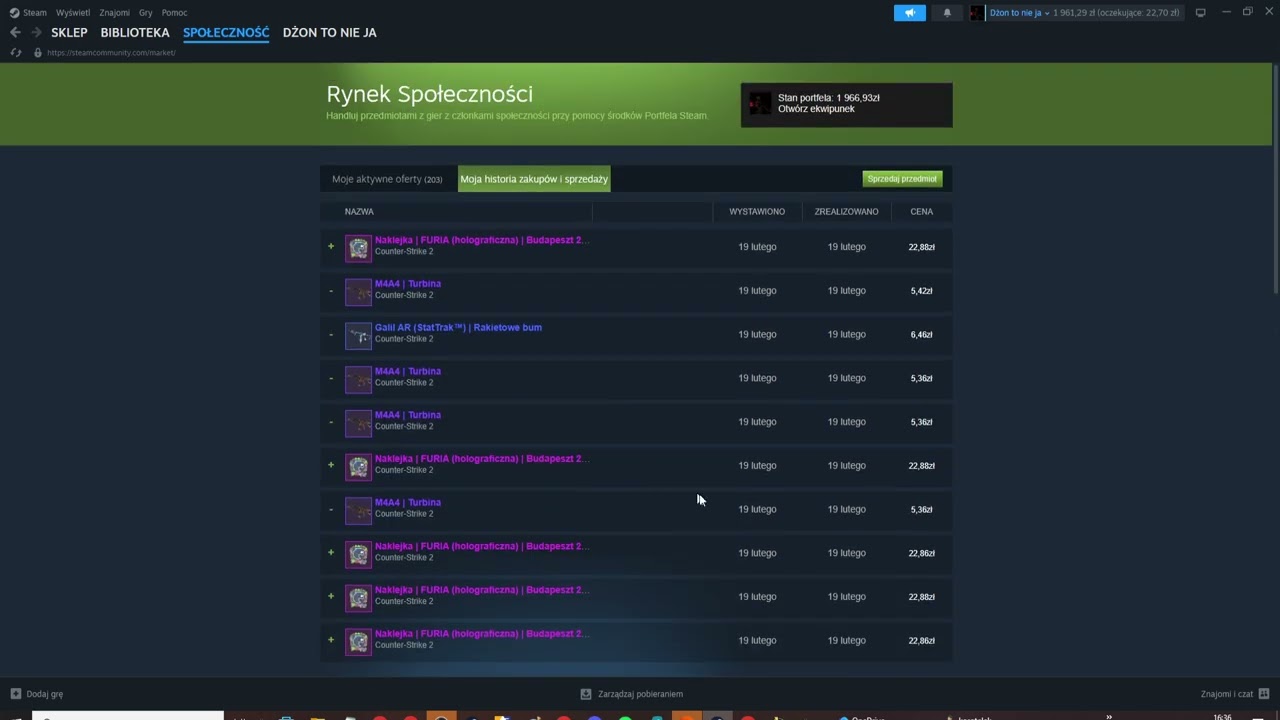 Dlaczego sprzedaję swoje skiny na steamie??