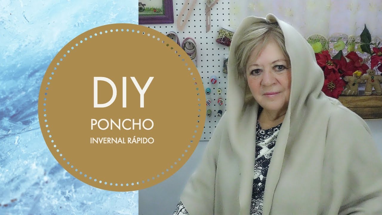 DIY :: PONCHO INVERNAL RAPIDO