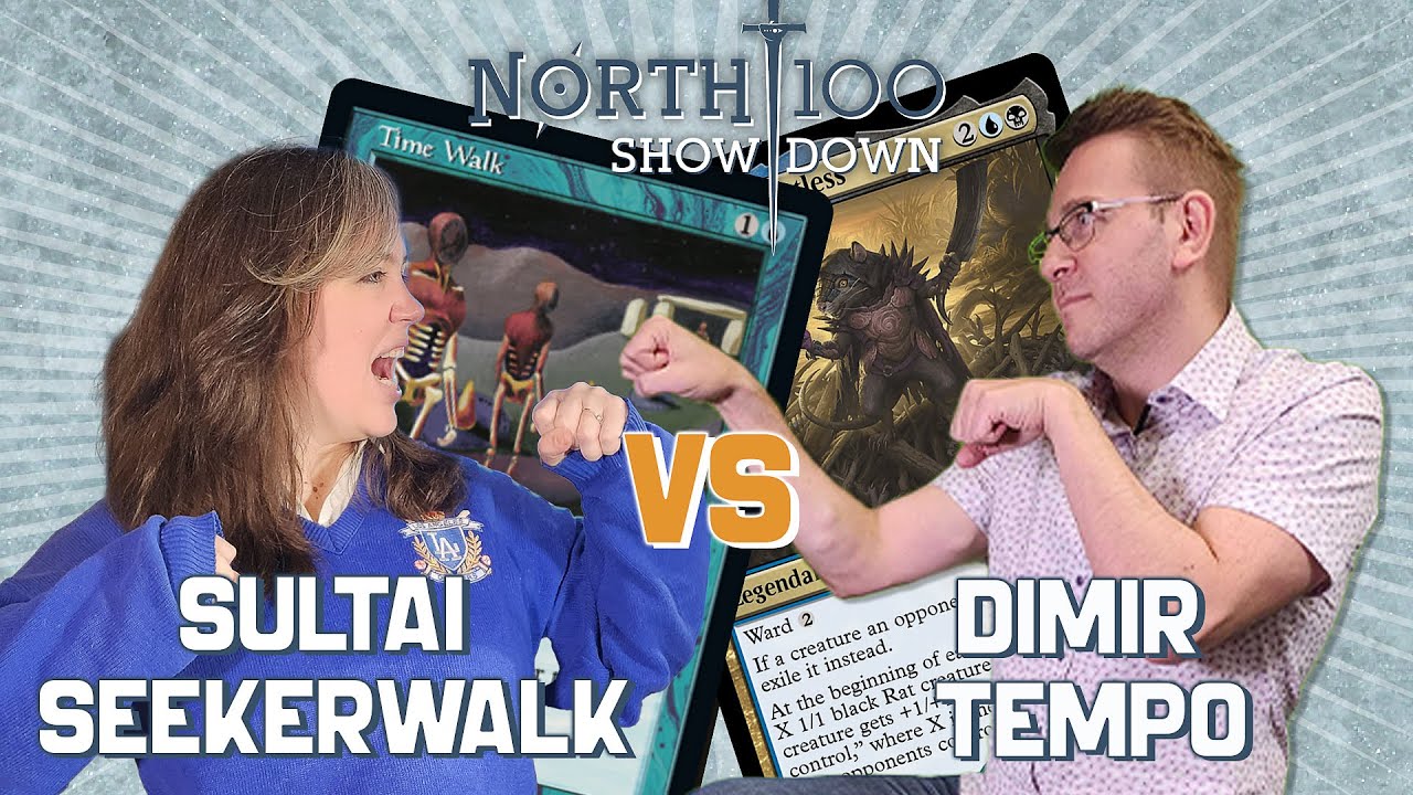 Sultai Seekerwalk vs Dimir Tempo w/Rachel Weeks || North 100 Showdown