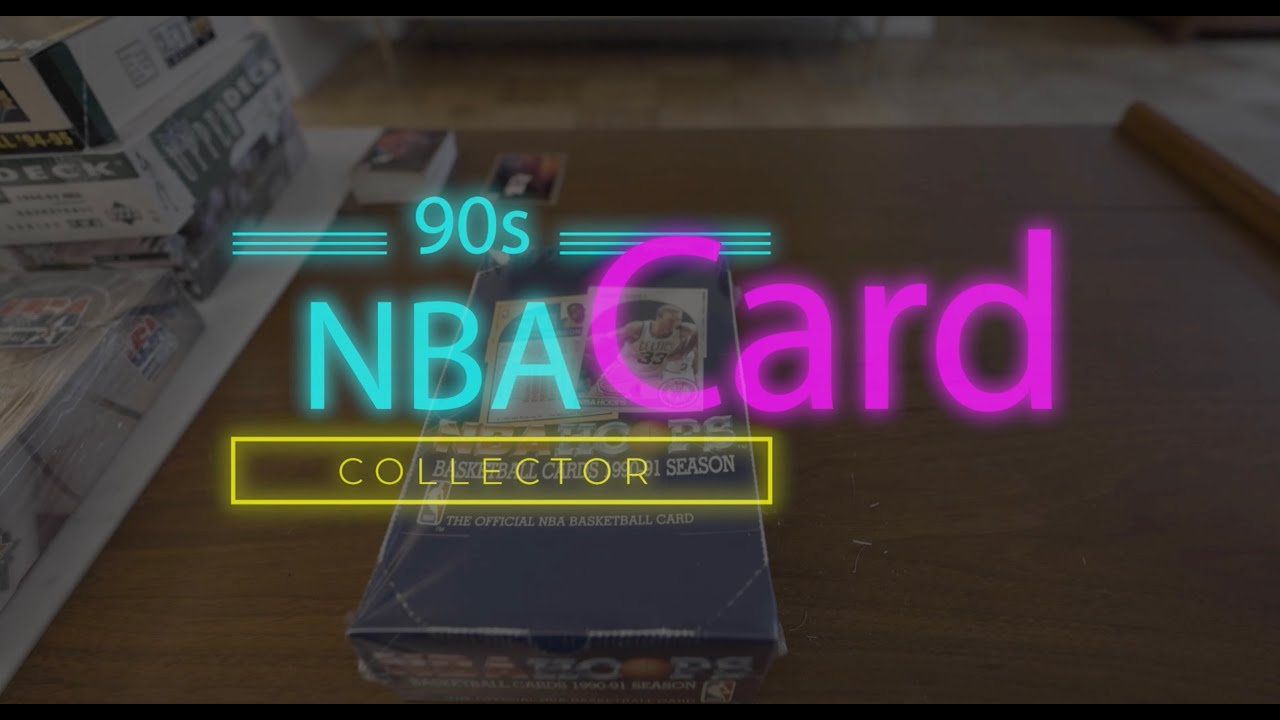PART 2: Opening Vintage NBA Card Boxes - 1990-91 HOOPS box - Pulling FOUR Jordans!!!