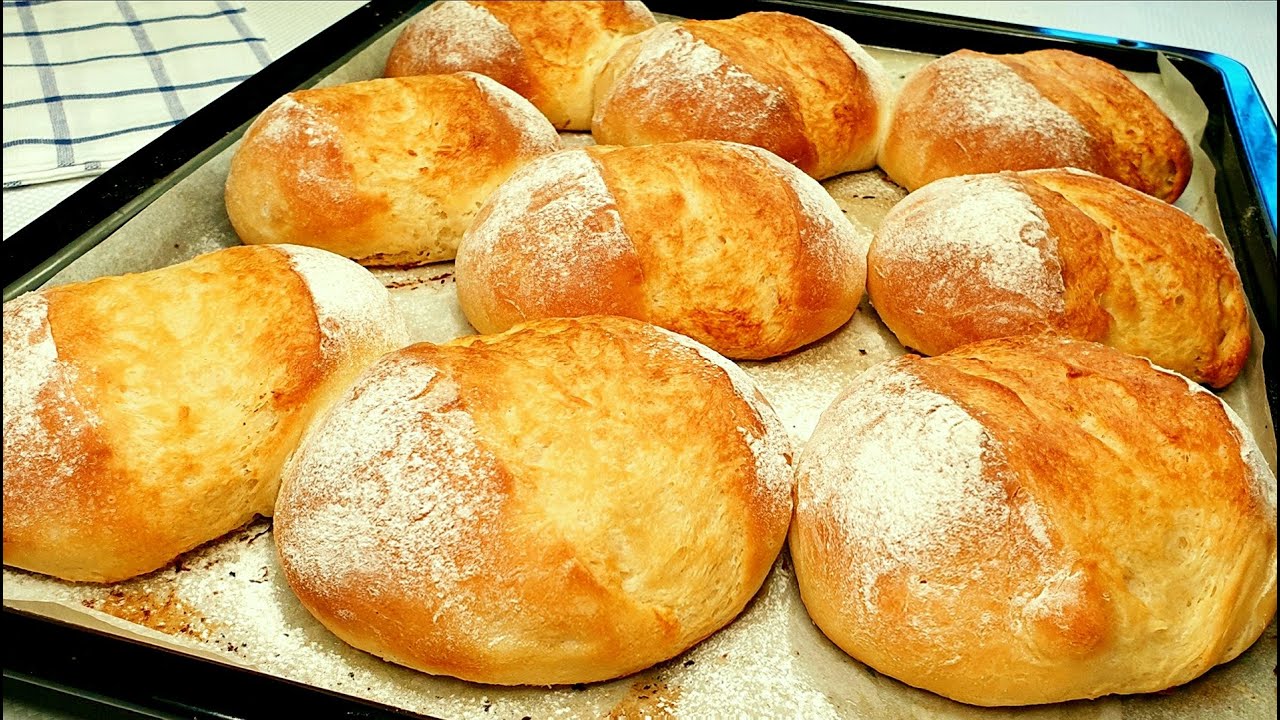 The most delicious bread made from simple ingredients, New Bread Recipe. bake bread yourself