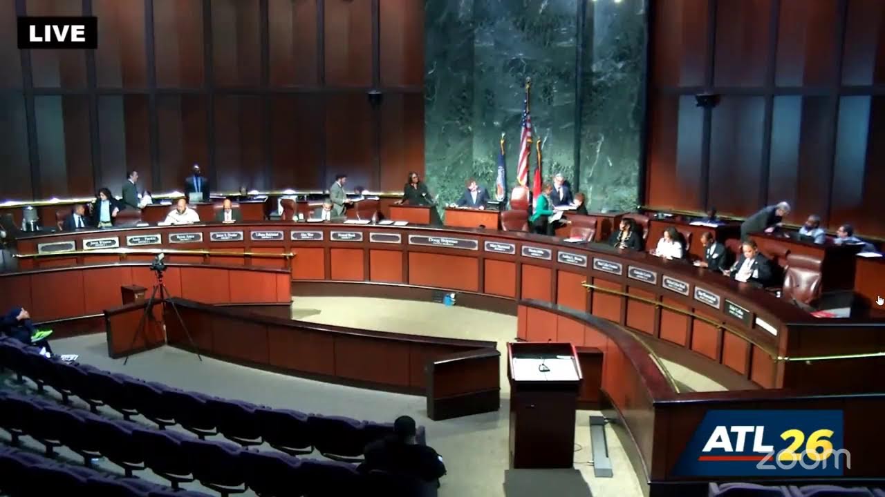 #Atlanta City Council Regular Session January 23, 2025 #atlpol
