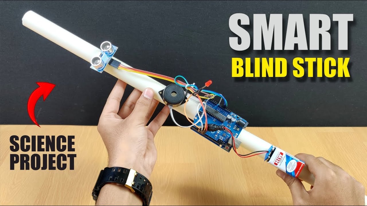 How To Make Smart Blind Stick || Smart Blind Stick || Blind Stick #arduinoprojects #blind #arduino 