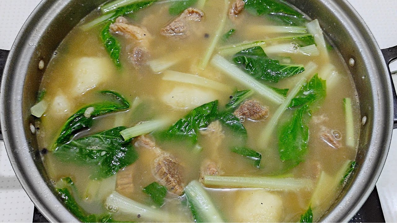 Nilagang Baka with Pechay and Gabi | BEEF RECIPE