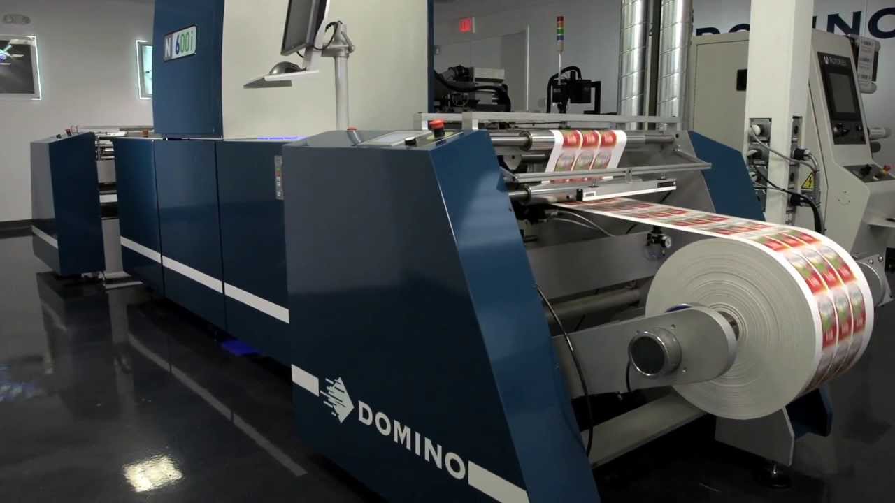 NEW Domino N600i Color Digital Label Press