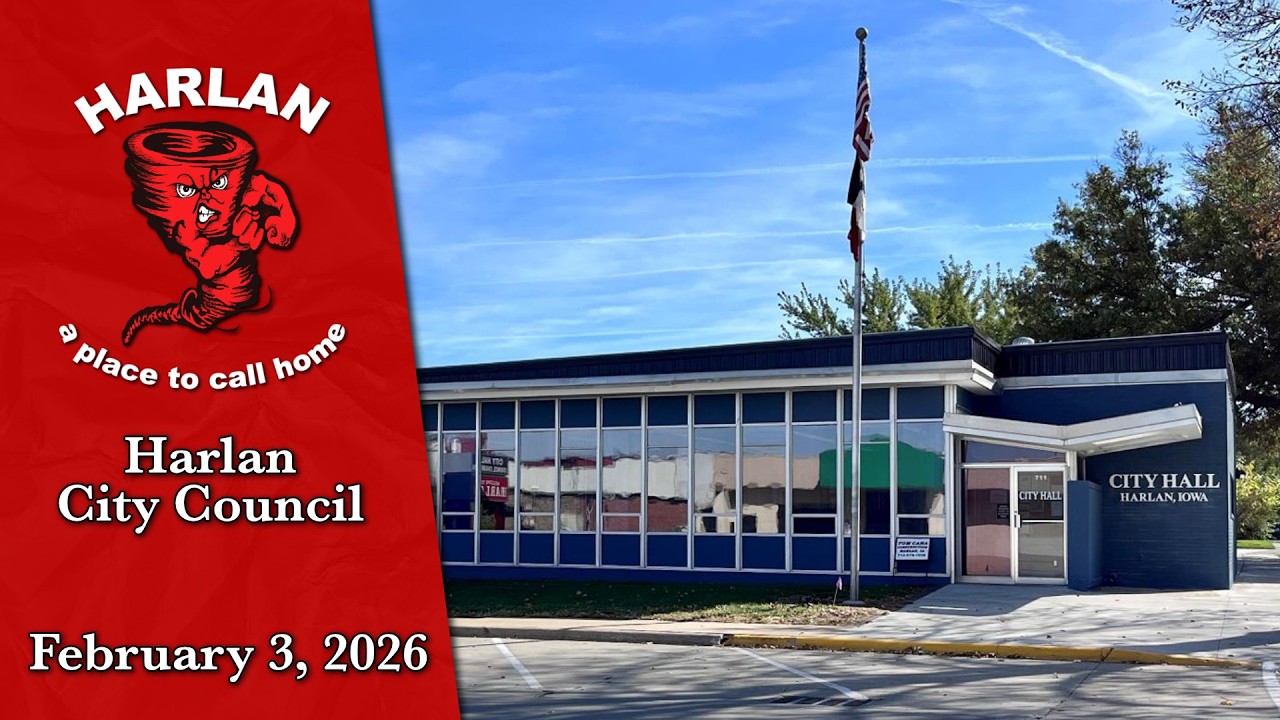Harlan City Council Meeting - 2/3/26