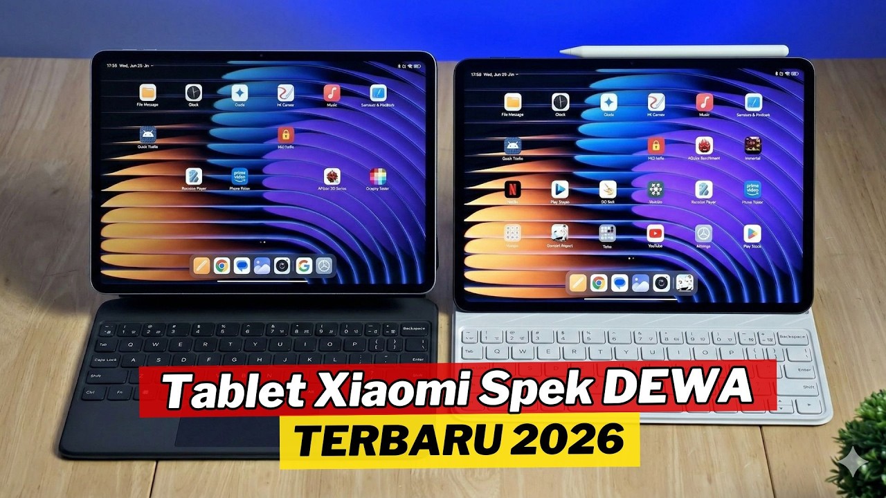 12.000 MAH, Snapdragon Gen 4, UFS 4.0🔥Tablet XIAOMI Terbaru 2026 Buat MULTITASKING, GAMING, EDITING