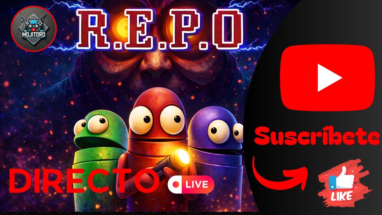 REPO con amigos 😱😂 | Caos, sustos y risas en directo | MojitoRD