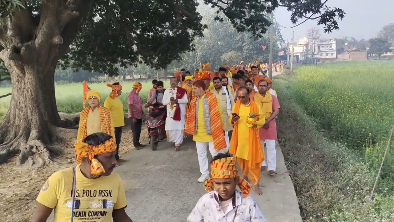 भागवत कथा 19/02/ 26 से 26/02/26 के लिए जलभरी का आयोजन हुआ 🙏