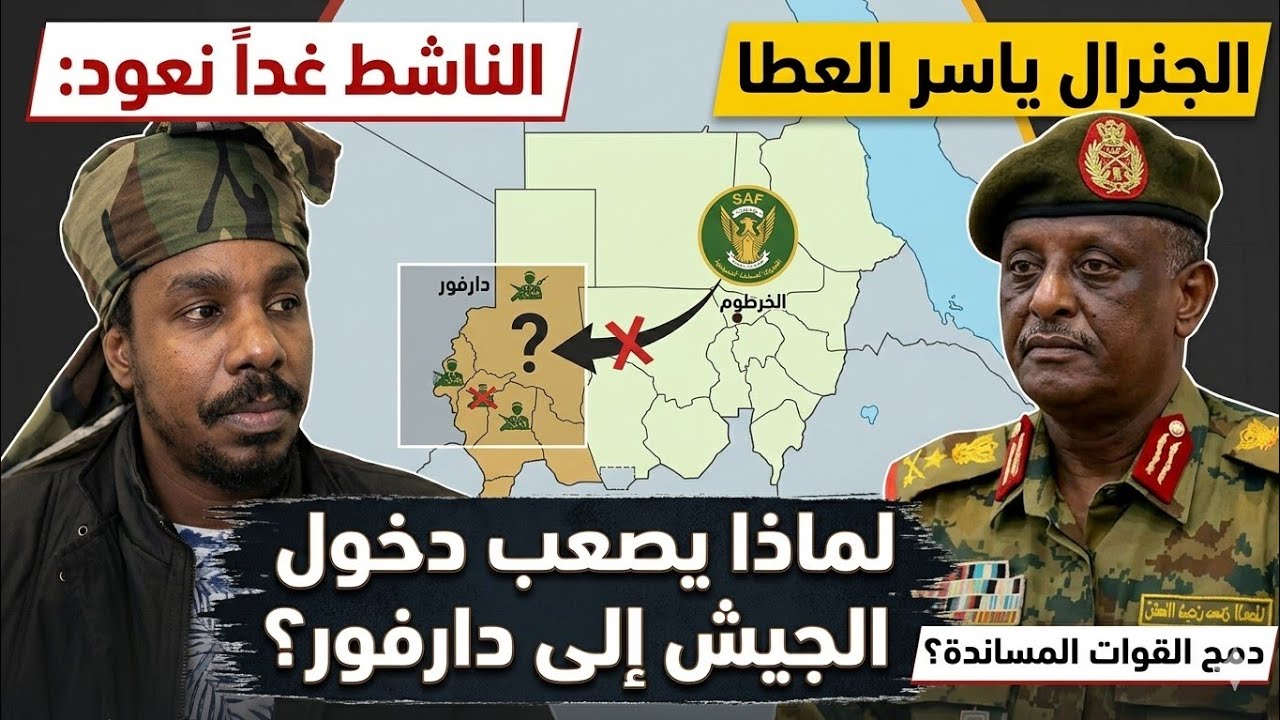 صعوبات دخول الجيش لدارفور بعد قرار دمج القوات المساندة | الناشطة 