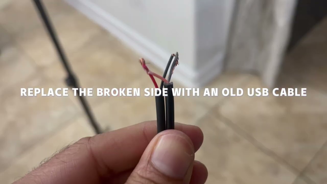Fix Your Broken Ring Light (Issues with the USB Cable)