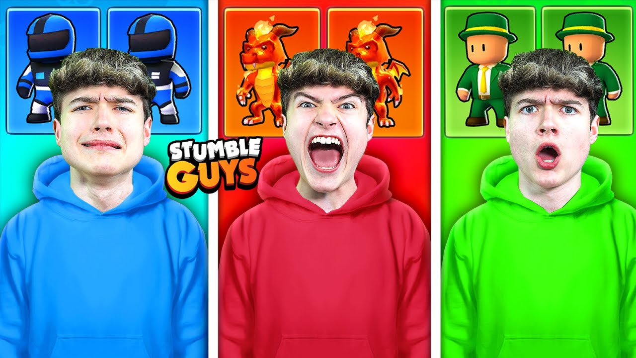Es ist VERBOTEN die FARBE zu BERÜHREN die ICH TRAGE! in Stumble Guys