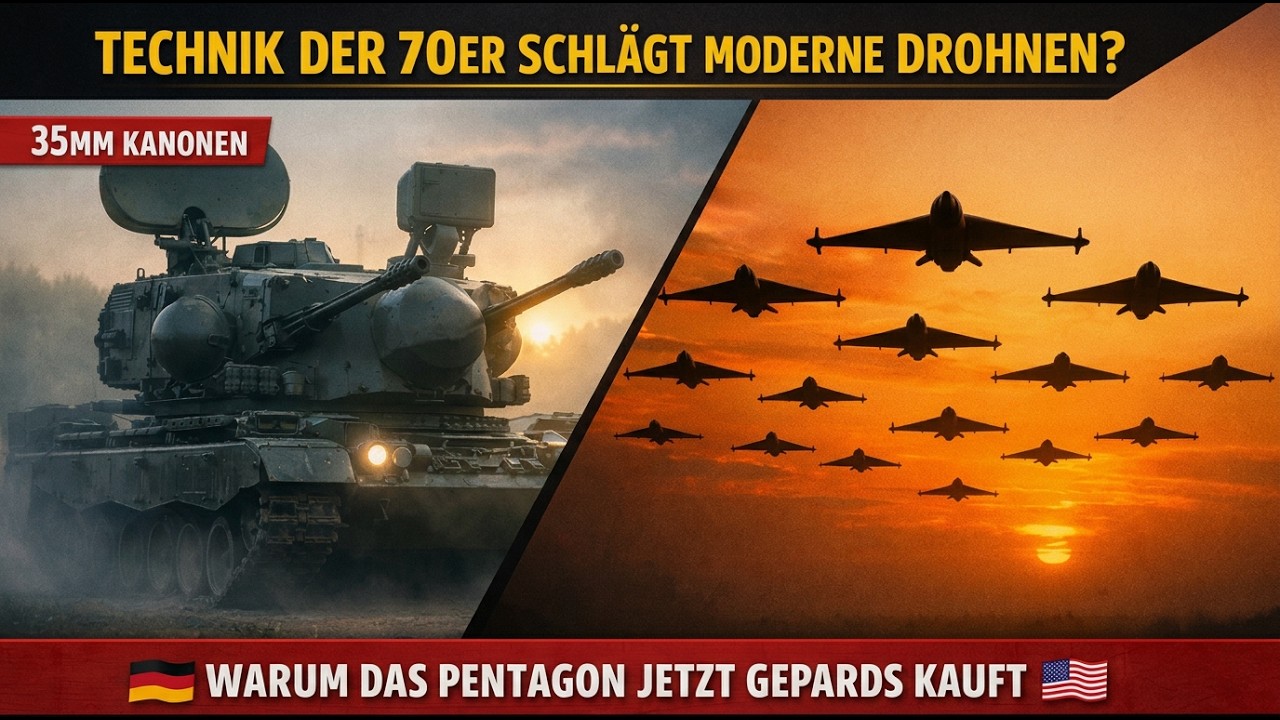 DEUTSCHE FLUGABWEHR: Warum der Gepard selbst USA-Systeme rettet
