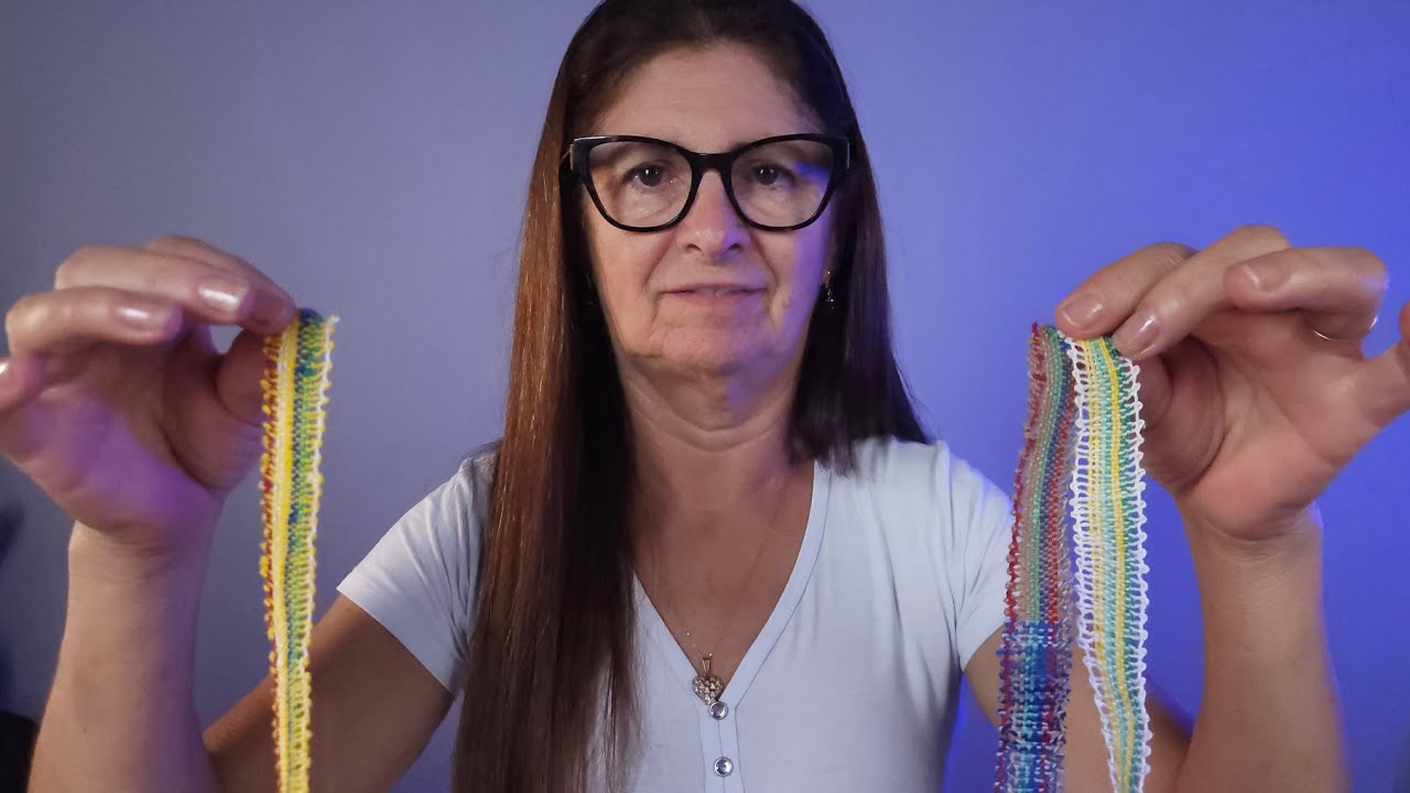 ASMR fazendo RENDA até você pegar no SONO