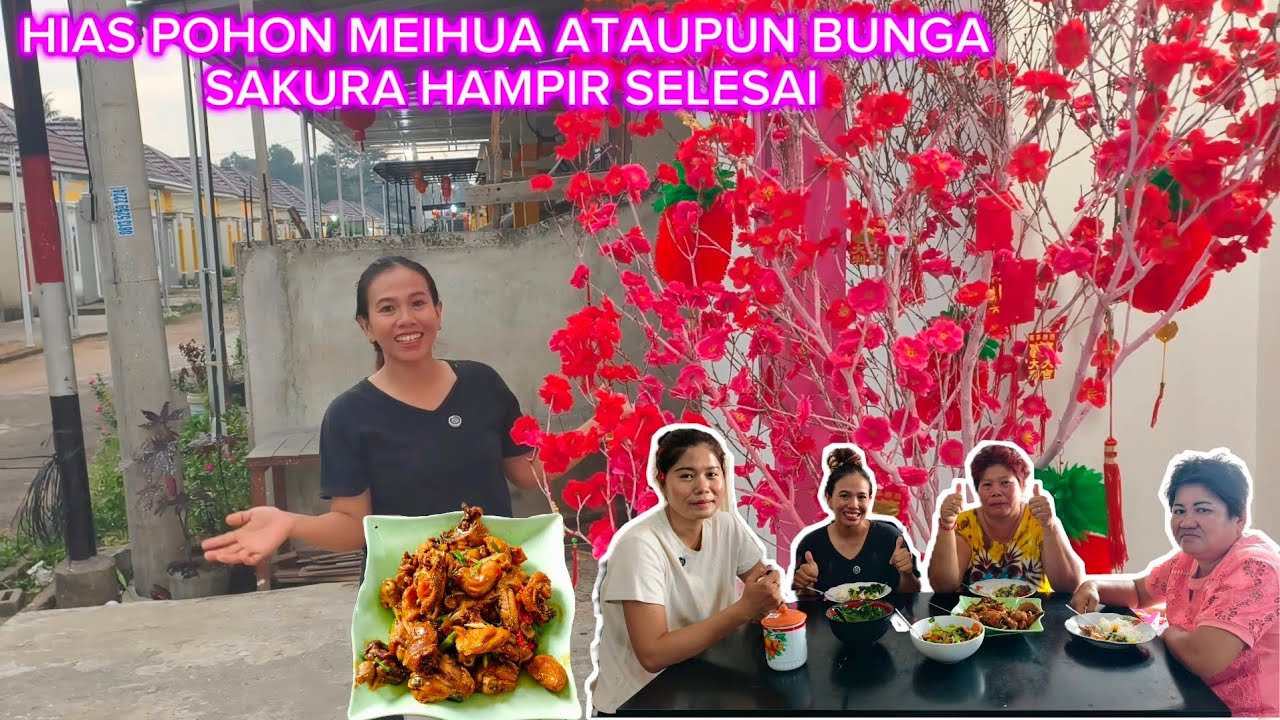 MASAK BEBERAPA SAYUR MAKAN BERSAMA KELUARGA DARI PAPA ‼️ LANJUT HIAS RUMAH MAMA SIAP MENYAMBUT IMLEK