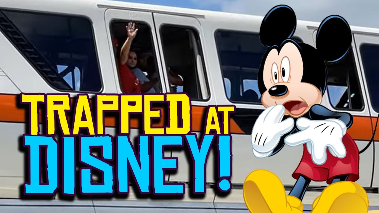 Broken Disney World Monorails Trap Disney Guests TWICE in One Week!