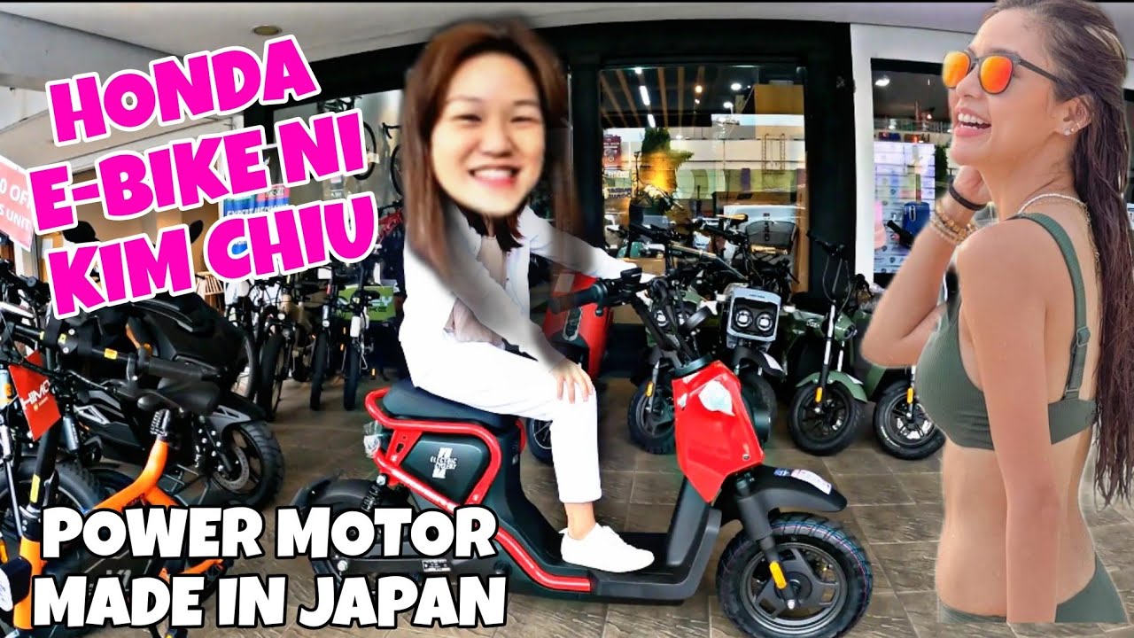 HONDA E-BIKE NI KIM CHIU II HONDA SUNDIRO || HONDA ZOOMER BEST SELLING BRANDED AT QUALITY