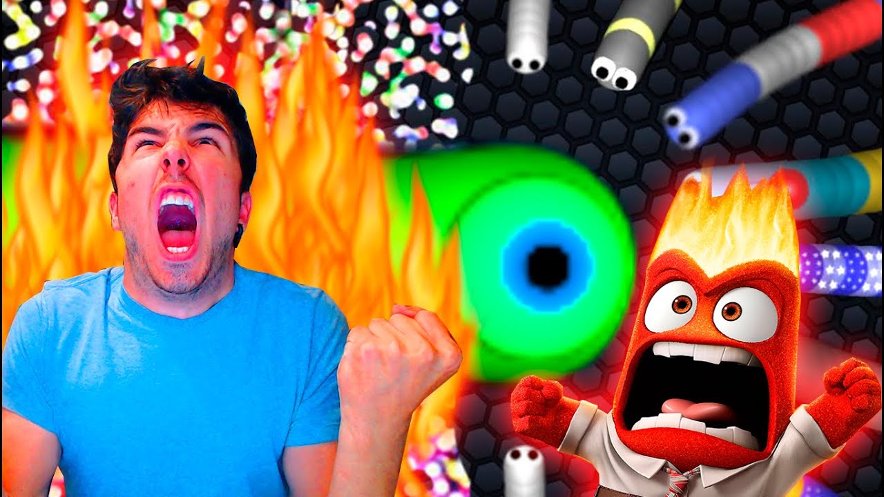 Estoy MUY ENFADADO!! SLITHER.IO #18