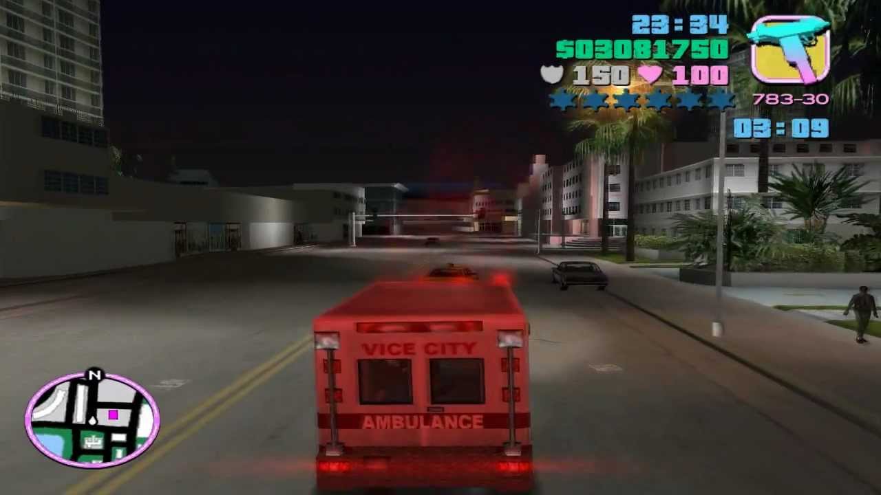 Grand Theft Auto: Vice City - Side-Mission - Paramedic