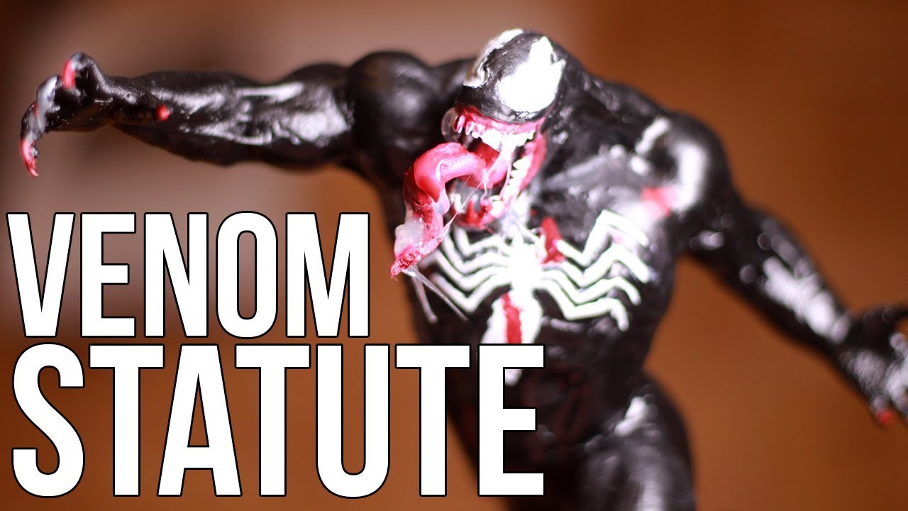 Venom 3D Printed Statue - Malix3design.com