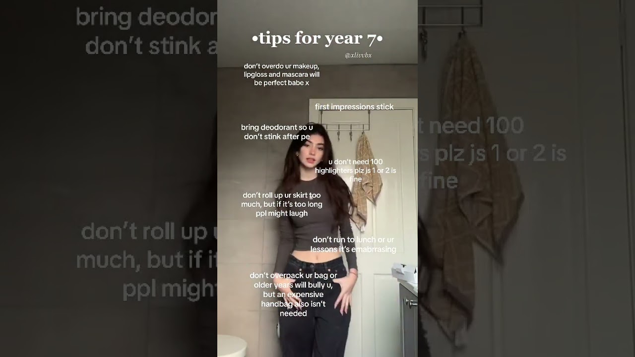 Tips for year 7 | 