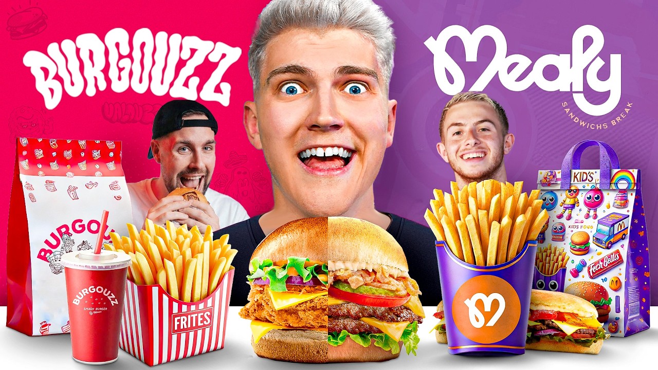 Je JUGE les BURGERS de YOUTUBEURS