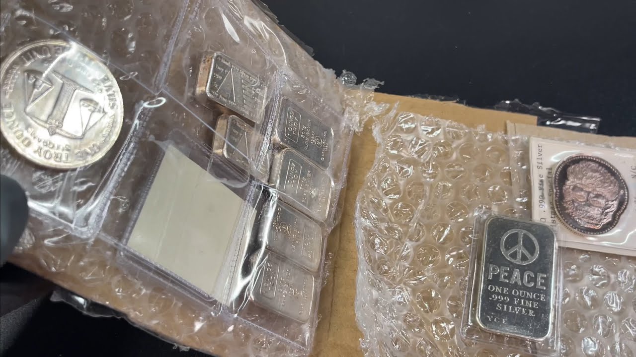 Vintage 1 oz Silver Bars & Rounds - Community Trade - USVI Ingot Co., Golden State Mint, USSC & More