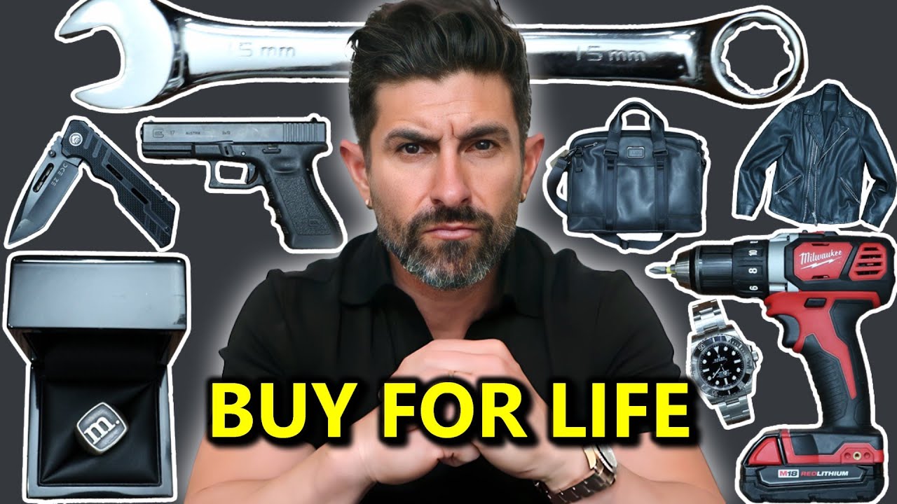 15 Items Men Should Only Buy ONCE (buy it for life)