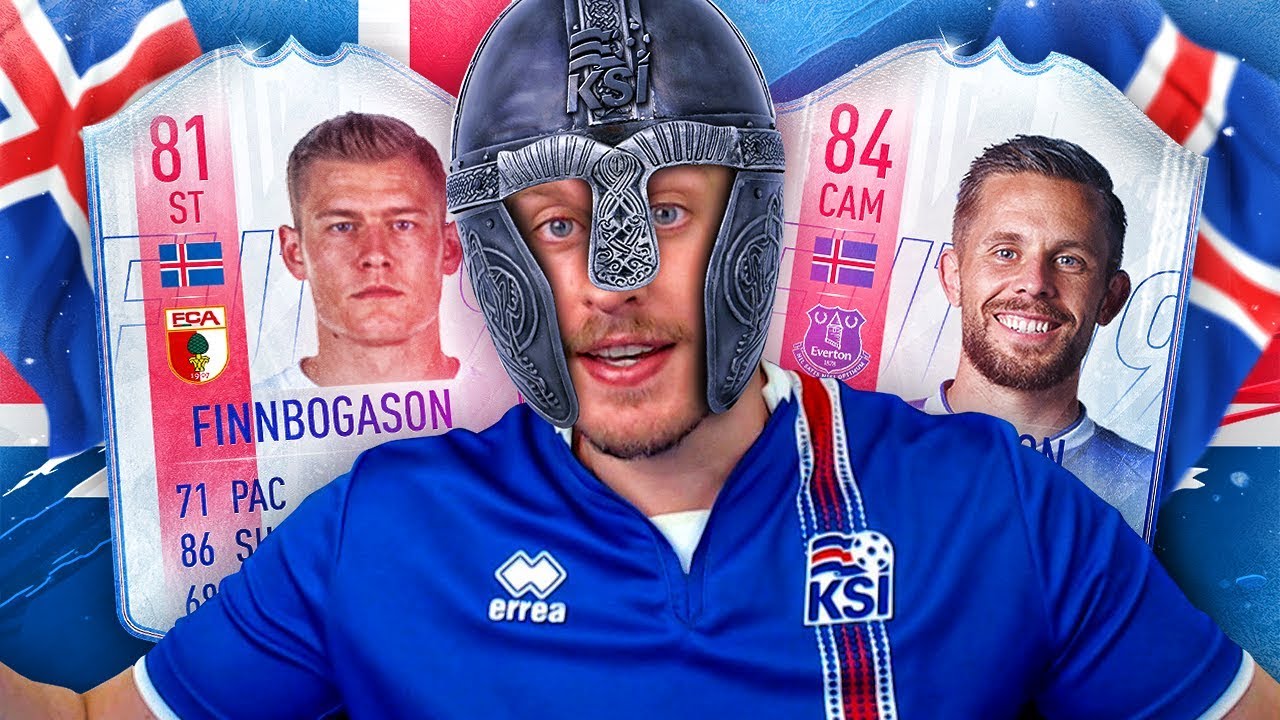 IF GYLFI AND FINN! THE HEROES OF ICELAND SQUAD CHALLENGE! FIFA 19 ULTIMATE TEAM