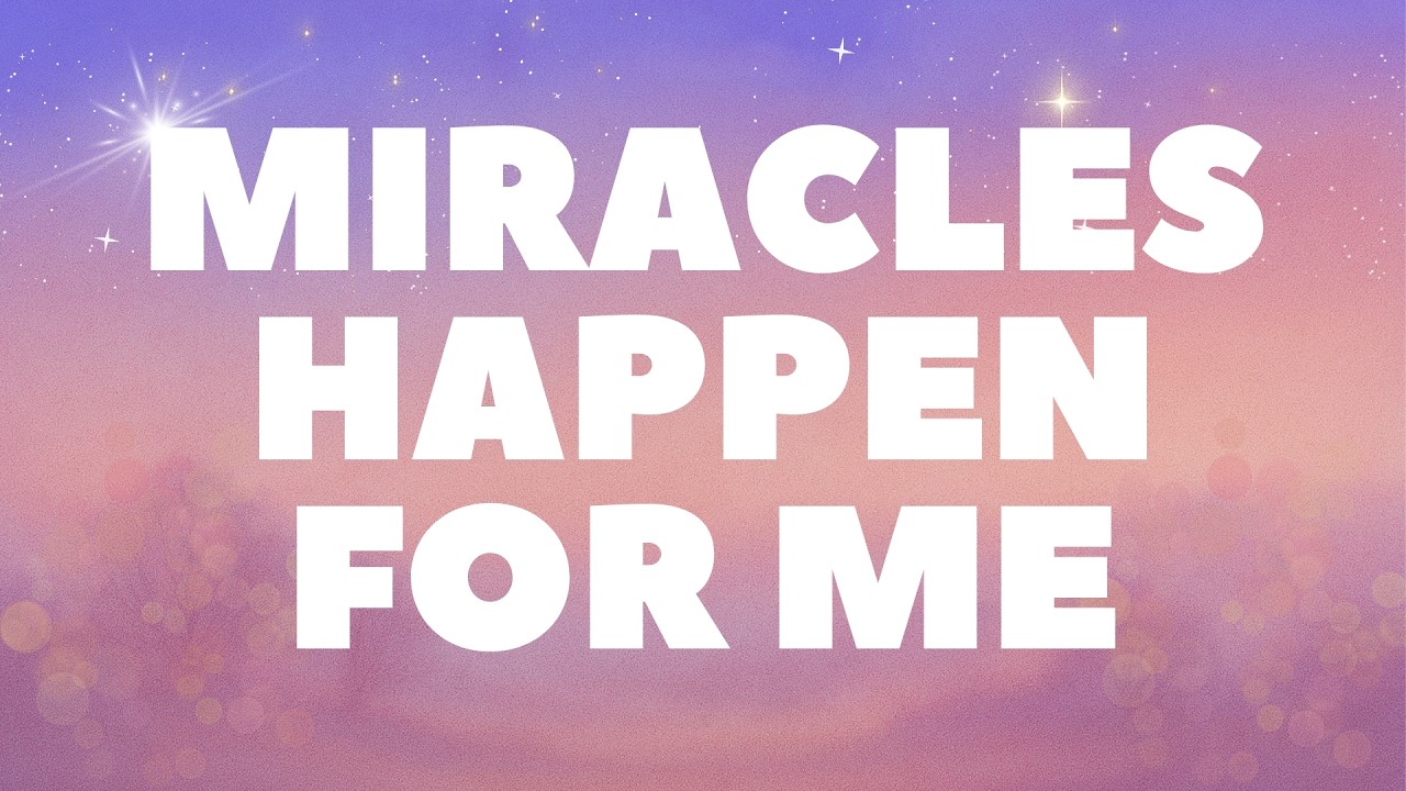 Miracles Happen For ME And They Can For YOU!