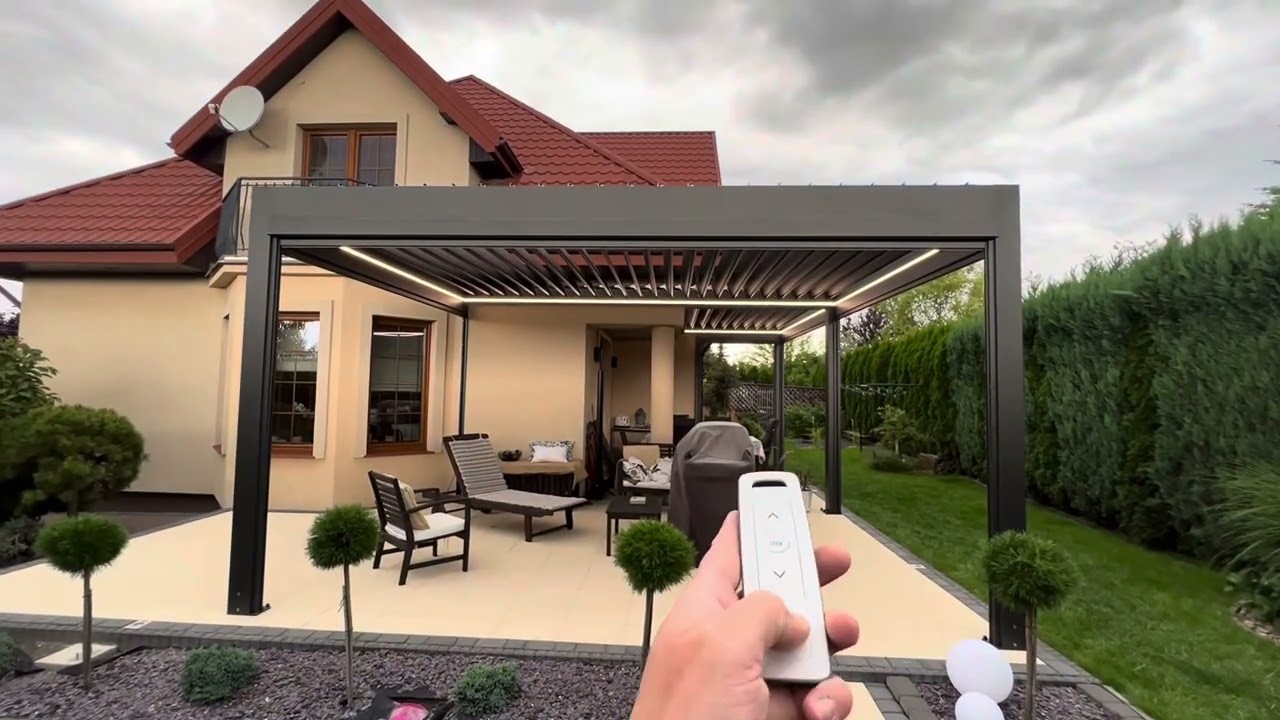 Pergola Selt SB400 (Somfy Louver io)