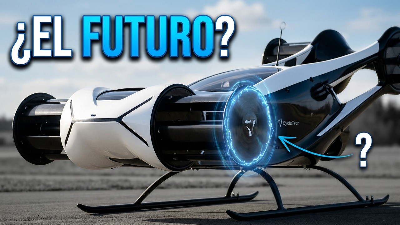 Así Será Viajar en el Futuro Gracias al BlackBird de CycloTech