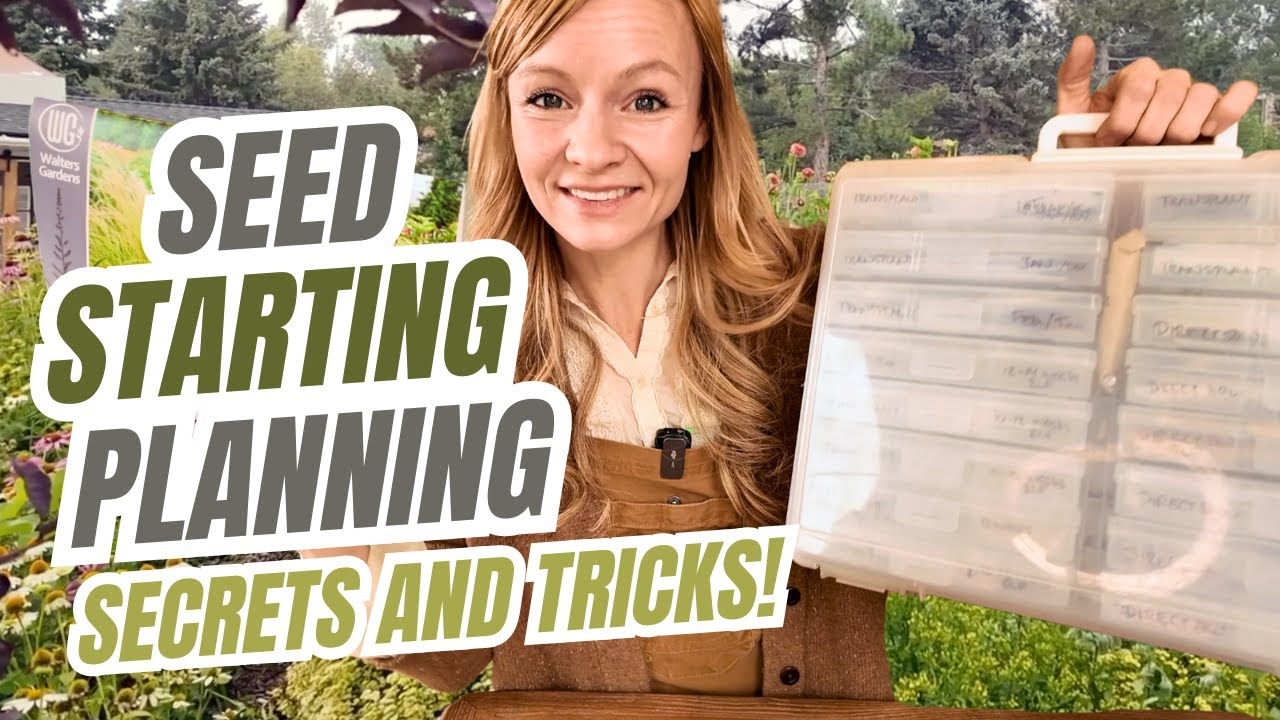 Seed Starting & Planning 101: SECRETS and TRICKS from a flower farmer!