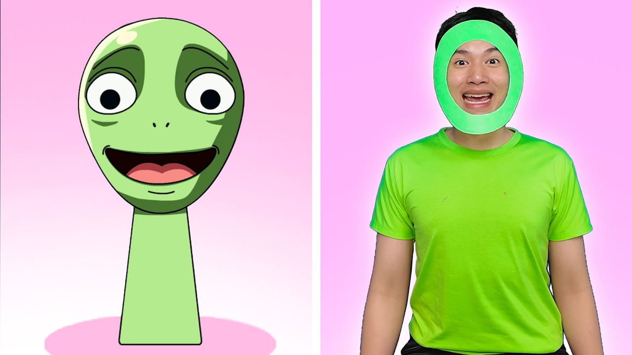 Sprunki 4 Phase 4 DAME TU COSITA in Real Life #sprunki #mysprunkioc