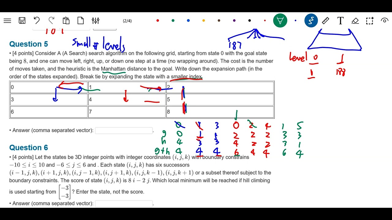 CS540 Practice Midterm X4Q4-5