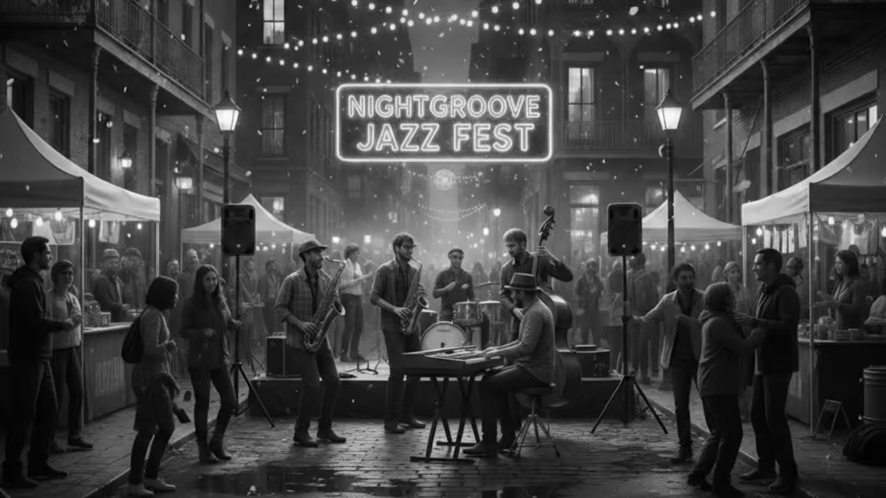 ストリートジャズフェス　〔作業用BGM〕　　#jazz#ジャズ#長め#jazzmusic#癒し#作業用#bgm#BGM