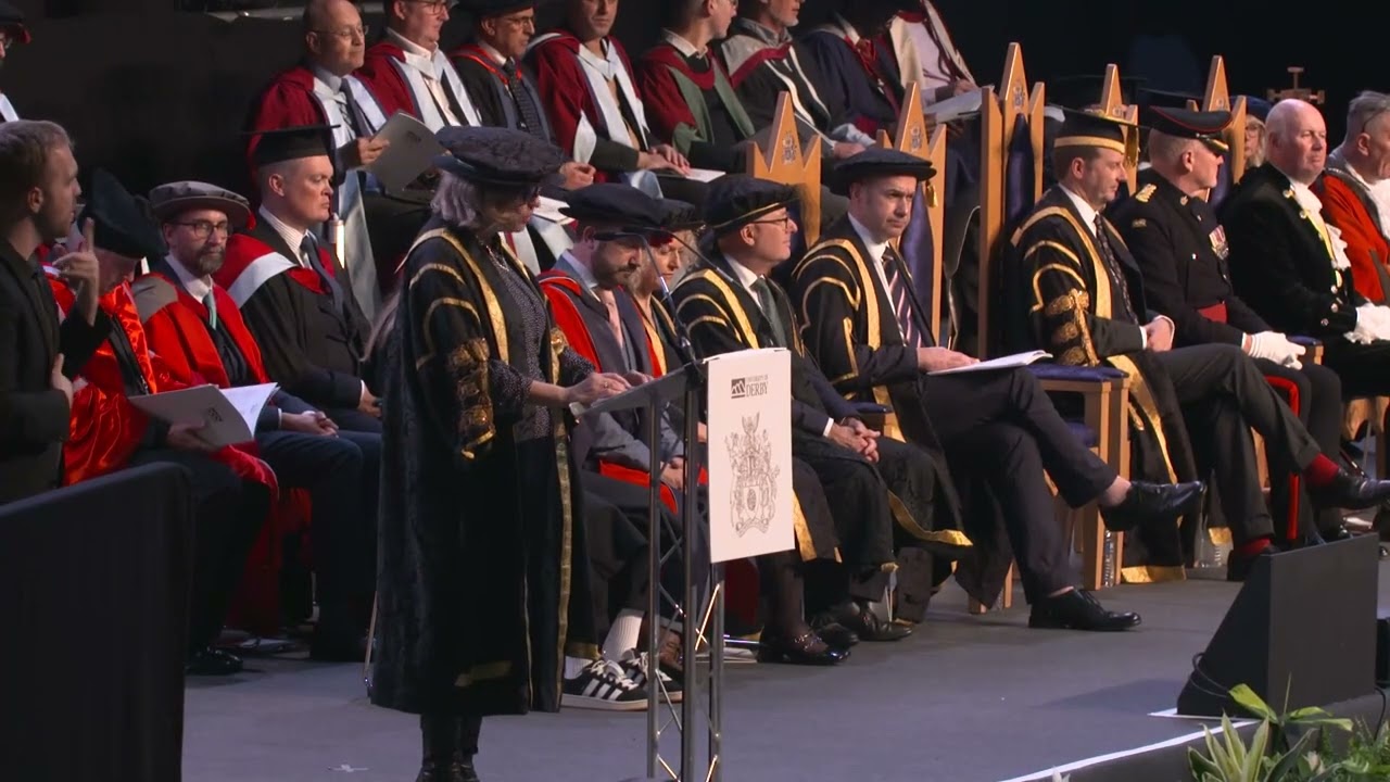 University of Derby - Derby Arena Graduation Ceremony 7: Friday 14 November 2025, 2.00pm