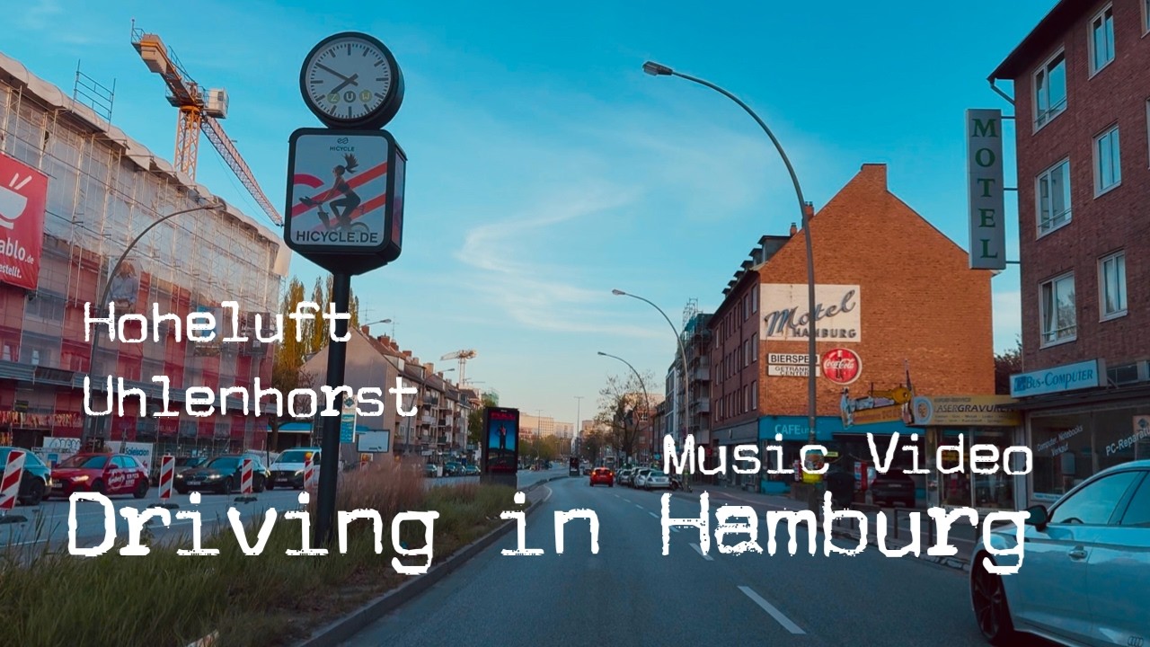 Driving in Hamburg *[Hoheluft ➡️ Uhlenhorst]**[Music Video]*