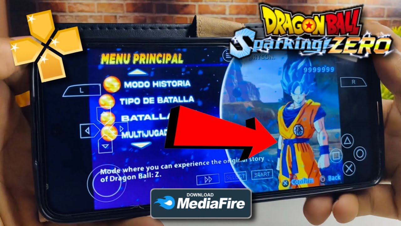 [СКАЧАТЬ] DRAGON BALL Z SPARKING ZERO DELUXE PPSSPP ISO + ПАКЕТ ТЕКСТУР | DBZ TTT MOD НОВИНКА 2026