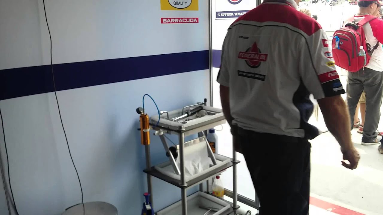 MalaysianGP 2015:Paddock Federal Oil Gresini Moto2