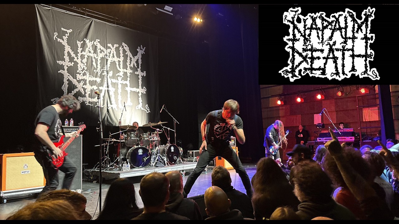 NAPALM DEATH  (live in Rennes, FRANCE, 03.02.2026)