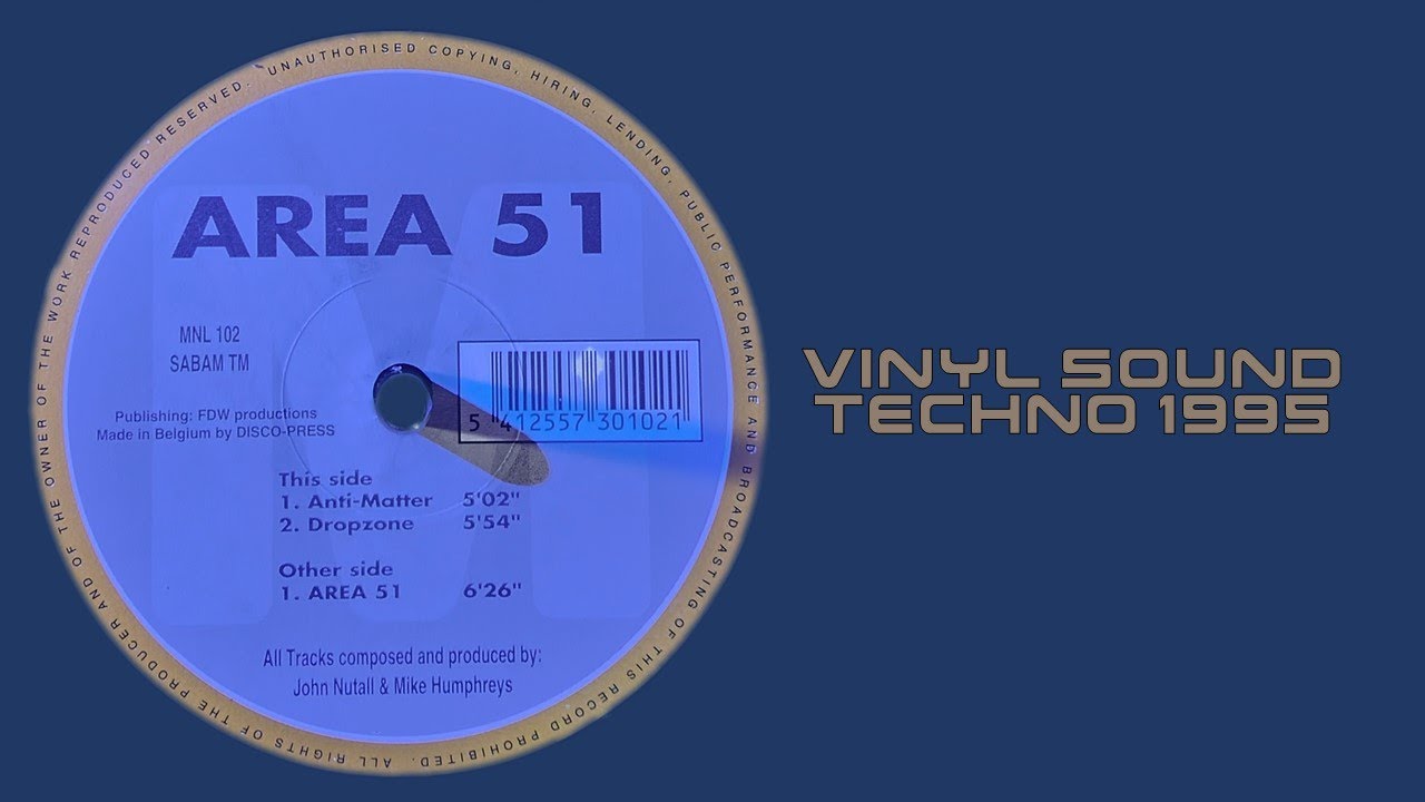 Area 51 – Anti-Matter ( Techno 1995 )