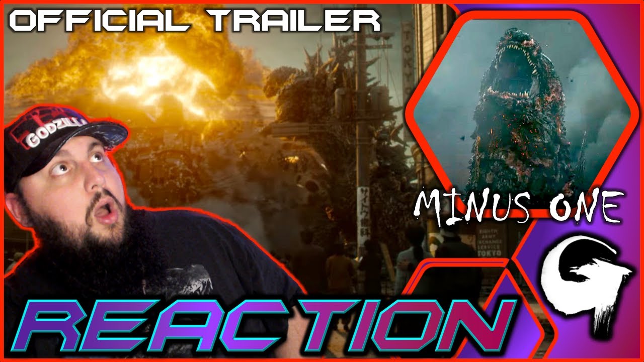 Godzilla Minus One - Official Trailer REACTION | #Godzilla #GodzillaMinusOne
